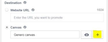 facebook canvas editor
